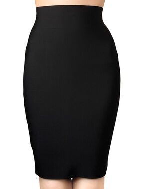 GUESS High-Waist Pencil Skirt Black Size S NWOT